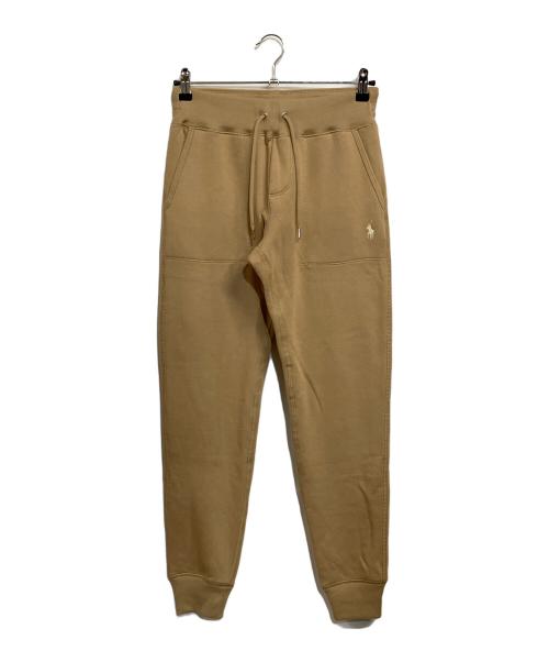 POLO RALPH LAUREN（ポロ・ラルフローレン）POLO RALPH LAUREN (ポロ・ラルフローレン) フリーススウェットジョガーパンツ ベージュ サイズ:SIZE S (US XS)の古着・服飾アイテム
