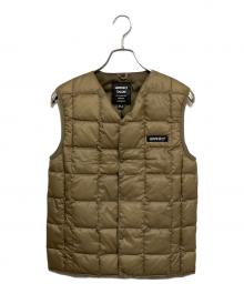 GRAMICCI×TAION（グラミチ×タイオン）の古着「INNER DOWN VEST」｜カーキ