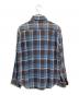 SUGAR CANE (シュガーケーン) 長袖シャツ ブルー×ブラウン サイズ:SIZE S：5000円