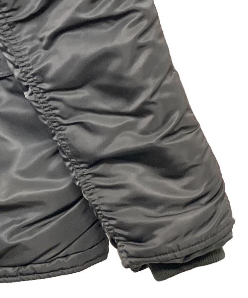 ALPHA INDUSTRIES（アルファインダストリーズ）ALPHA INDUSTRIES (アルファインダストリーズ) N-3B フライトジャケット ブラック サイズ:SIZE Mの古着・服飾アイテム