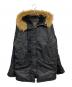 ALPHA INDUSTRIES（アルファインダストリーズ）の古着「N-3B フライトジャケット」｜ブラック
