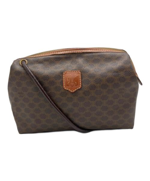CELINE（セリーヌ）CELINE (セリーヌ) ショルダーバッグ ブラウンの古着・服飾アイテム