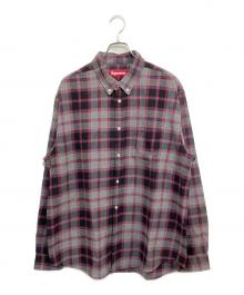SUPREME（シュプリーム）の古着「Plaid Flannel Shirt」｜グレー×ブラック
