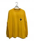F.C.Real Bristolエフシーレアルブリストル）の古着「22-23AW  AUTHENTIC TEAM POCKET TEE」｜イエロー