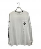 F.C.Real Bristolエフシーレアルブリストル）の古着「23SS L/S AUTHENTIC TEAM POCKET TEE」｜ホワイト