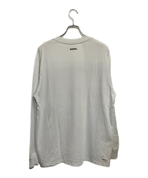 F.C.Real Bristol（エフシーレアルブリストル）F.C.Real Bristol (エフシーレアルブリストル) 23SS L/S AUTHENTIC TEAM POCKET TEE ホワイト サイズ:SIZE XLの古着・服飾アイテム