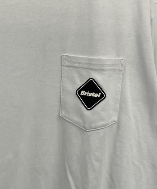 F.C.Real Bristol（エフシーレアルブリストル）F.C.Real Bristol (エフシーレアルブリストル) 23SS L/S AUTHENTIC TEAM POCKET TEE ホワイト サイズ:SIZE XLの古着・服飾アイテム