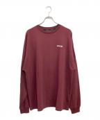 F.C.Real Bristolエフシーレアルブリストル）の古着「22AW L/S STAR BIG LOGO TEAM BAGGY TEE」｜バーガンディー