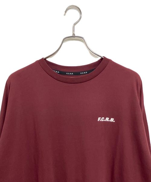 F.C.Real Bristol（エフシーレアルブリストル）F.C.Real Bristol (エフシーレアルブリストル) 22AW L/S STAR BIG LOGO TEAM BAGGY TEE バーガンディー サイズ:SIZE XLの古着・服飾アイテム