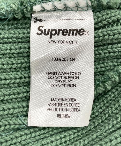 SUPREME（シュプリーム）SUPREME (シュプリーム) ニット帽 黄緑の古着・服飾アイテム
