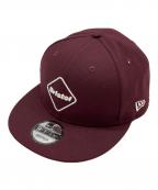F.C.Real Bristol×New Eraエフシーレアルブリストル×ニューエラ）の古着「9FIFTY SNAP BACK」｜バーガンディー