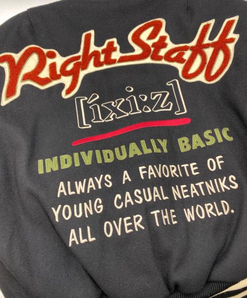 IXI:Z（イクシーズ）IXI:Z (イクシーズ) '90s ヴァーシティジャケット ブラック サイズ:SIZE Lの古着・服飾アイテム