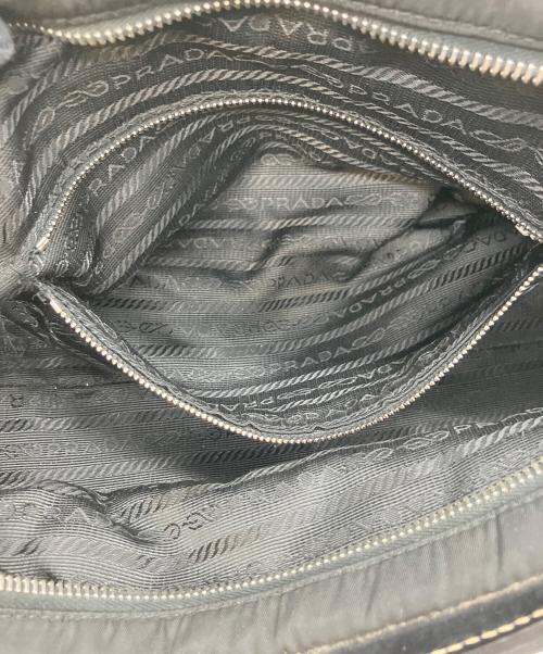 PRADA（プラダ）PRADA (プラダ) ナイロンハンドバッグ ブラックの古着・服飾アイテム