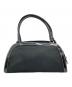 PRADA (プラダ) ナイロンハンドバッグ ブラック：50000円