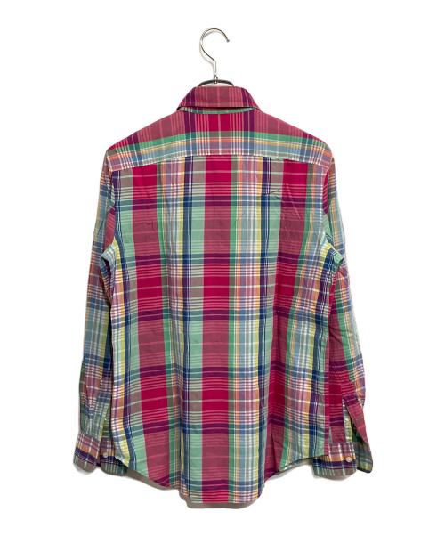 POLO RALPH LAUREN（ポロ・ラルフローレン）POLO RALPH LAUREN (ポロ・ラルフローレン) リラックスフィット コットンシャツ マルチカラー サイズ:SIZE 4 (M)の古着・服飾アイテム