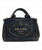 PRADAプラダ）の古着「トートバッグ」｜ブラック