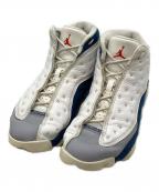 NIKEナイキ）の古着「AIR JORDAN 13 RETRO French Blue」｜ホワイト×ブルー