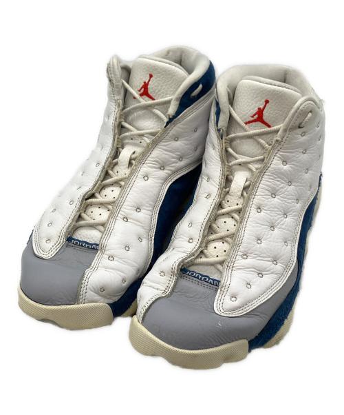 NIKE（ナイキ）NIKE (ナイキ) AIR JORDAN 13 RETRO French Blue ホワイト×ブルー サイズ:SIZE 28cmの古着・服飾アイテム