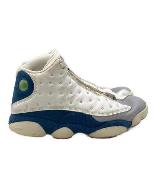 NIKE（ナイキ）NIKE (ナイキ) AIR JORDAN 13 RETRO French Blue ホワイト×ブルー サイズ:SIZE 28cmの古着・服飾アイテム