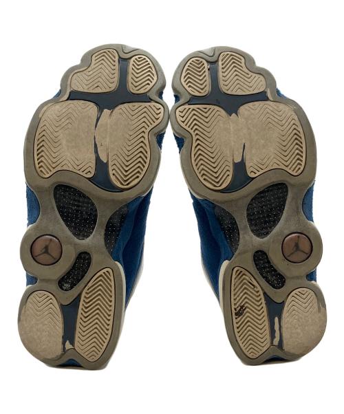 NIKE（ナイキ）NIKE (ナイキ) AIR JORDAN 13 RETRO French Blue ホワイト×ブルー サイズ:SIZE 28cmの古着・服飾アイテム