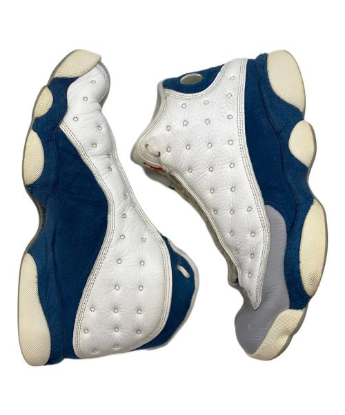NIKE（ナイキ）NIKE (ナイキ) AIR JORDAN 13 RETRO French Blue ホワイト×ブルー サイズ:SIZE 28cmの古着・服飾アイテム