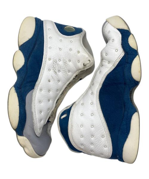 NIKE（ナイキ）NIKE (ナイキ) AIR JORDAN 13 RETRO French Blue ホワイト×ブルー サイズ:SIZE 28cmの古着・服飾アイテム
