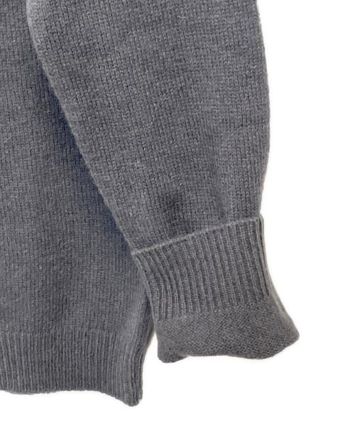 Black On TETE HOMME（ブラック オン テットオム）Black On TETE HOMME (ブラック オン テットオム) ノルディック柄セーター グレー サイズ:SIZE 5（M） 未使用品の古着・服飾アイテム