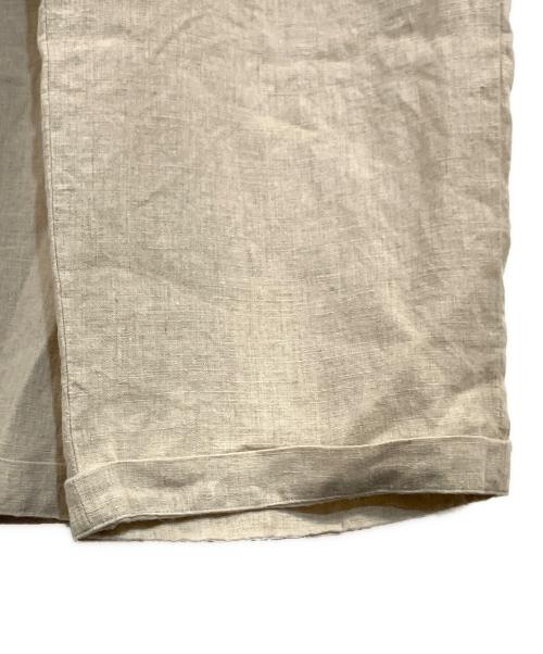 KAGURE（カグレ）KAGURE (カグレ) 24SS リネンイージートラウザー ベージュ サイズ:SIZE Freeの古着・服飾アイテム