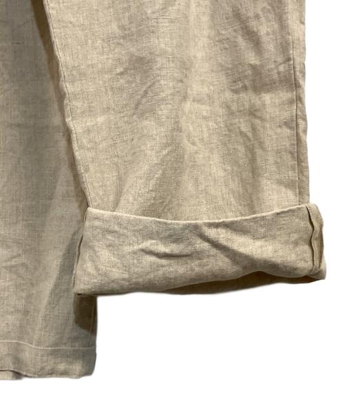 KAGURE（カグレ）KAGURE (カグレ) 24SS リネンイージートラウザー ベージュ サイズ:SIZE Freeの古着・服飾アイテム