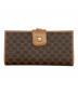 CELINE（セリーヌ）の古着「がま口長財布」｜ブラウン