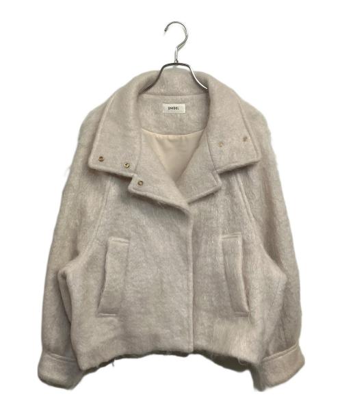 Snidel（スナイデル）Snidel (スナイデル) シャギーミドルブルゾン ピンク サイズ:SIZE 0 (S)の古着・服飾アイテム