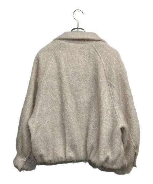 Snidel（スナイデル）Snidel (スナイデル) シャギーミドルブルゾン ピンク サイズ:SIZE 0 (S)の古着・服飾アイテム