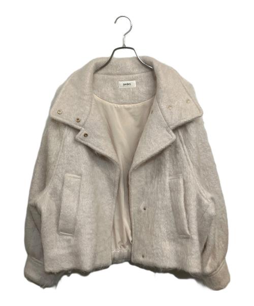 Snidel（スナイデル）Snidel (スナイデル) シャギーミドルブルゾン ピンク サイズ:SIZE 0 (S)の古着・服飾アイテム