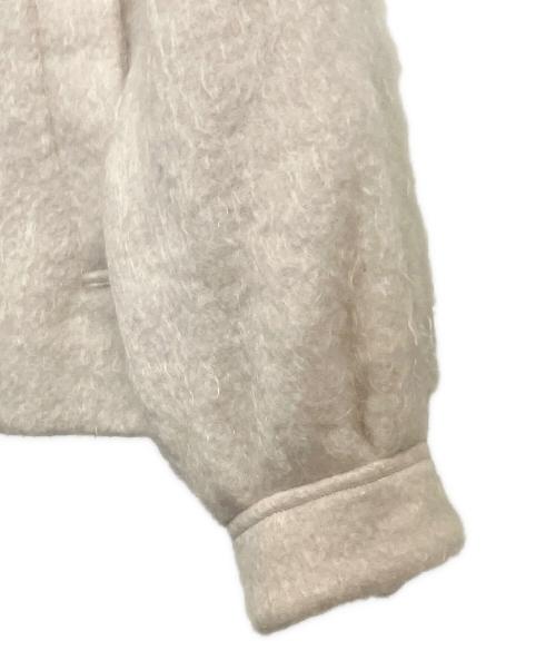 Snidel（スナイデル）Snidel (スナイデル) シャギーミドルブルゾン ピンク サイズ:SIZE 0 (S)の古着・服飾アイテム