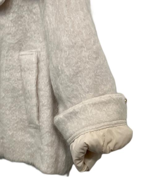 Snidel（スナイデル）Snidel (スナイデル) シャギーミドルブルゾン ピンク サイズ:SIZE 0 (S)の古着・服飾アイテム