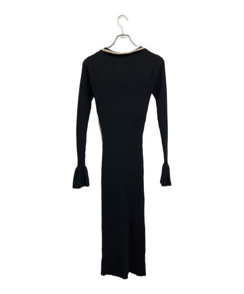 ANDMARY（アンドマリー）ANDMARY (アンドマリー) 24SS Mira Lady Knit Dress ブラック サイズ:SIZE Freeの古着・服飾アイテム