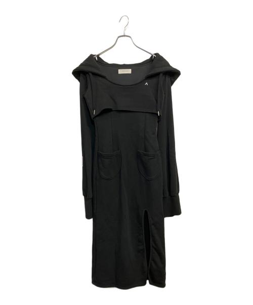 ANDMARY（アンドマリー）ANDMARY (アンドマリー) 24SS Nora Slit Dress ブラック サイズ:SIZE Freeの古着・服飾アイテム