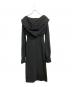 ANDMARY (アンドマリー) 24SS Nora Slit Dress ブラック サイズ:SIZE Free：7000円