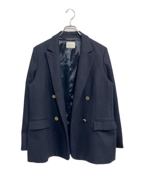 green label relaxing（グリーンレーベルリラクシング）green label relaxing (グリーンレーベルリラクシング) スラブ ダブル ジャケット ネイビー サイズ:SIZE 40 (L)の古着・服飾アイテム