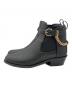Salvatore Ferragamo (サルヴァトーレ フェラガモ) サイドゴアブーツ ブラック サイズ:SIZE 6：25000円