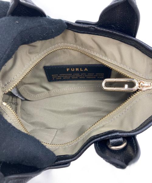 FURLA（フルラ）FURLA (フルラ) 2WAYバッグ ブラックの古着・服飾アイテム