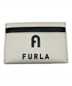FURLAフルラ）の古着「カードケース」｜ホワイト×ブラック