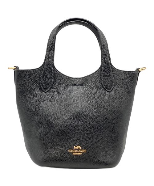COACH（コーチ）COACH (コーチ) 2WAYバッグ ブラックの古着・服飾アイテム
