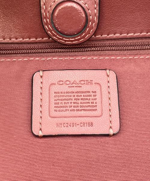 COACH（コーチ）COACH (コーチ) 2WAYバッグ ブラックの古着・服飾アイテム