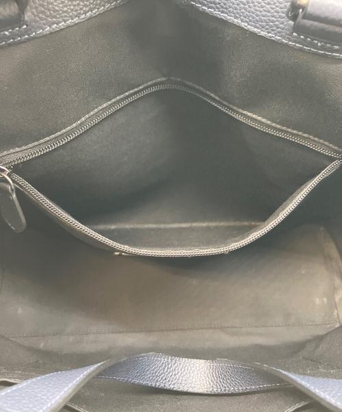 COACH（コーチ）COACH (コーチ) ダブルハンドルトートバッグ ネイビーの古着・服飾アイテム