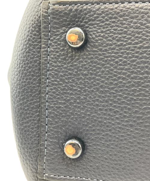 COACH（コーチ）COACH (コーチ) ダブルハンドルトートバッグ ネイビーの古着・服飾アイテム