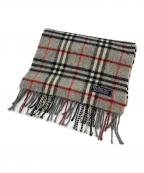 Burberry'sバーバリーズ）の古着「マフラー」｜グレー