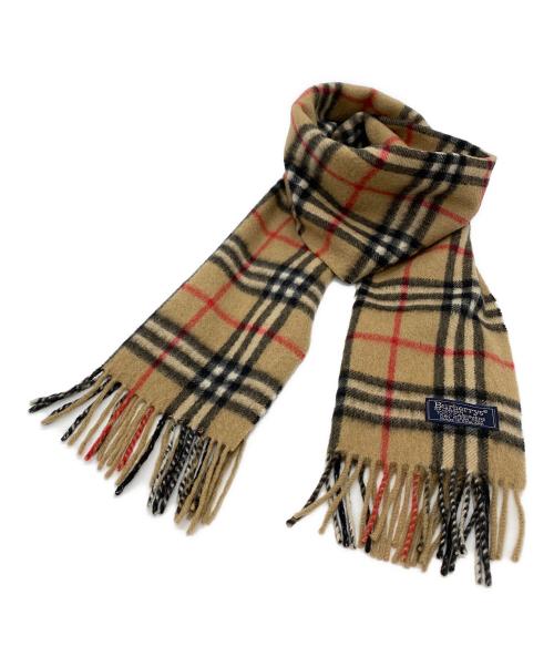 Burberry's（バーバリーズ）Burberry's (バーバリーズ) マフラー ベージュの古着・服飾アイテム