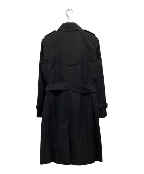 BURBERRY LONDON（バーバリーロンドン）BURBERRY LONDON (バーバリーロンドン) トレンチコート (ライナー付) ブラック サイズ:SIZE 36 (S)の古着・服飾アイテム