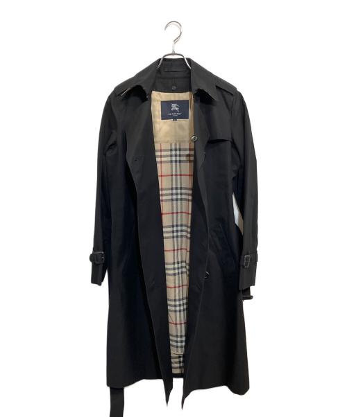 BURBERRY LONDON（バーバリーロンドン）BURBERRY LONDON (バーバリーロンドン) トレンチコート (ライナー付) ブラック サイズ:SIZE 36 (S)の古着・服飾アイテム
